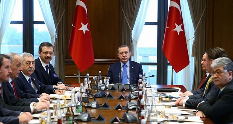 Türkiye-AB KİK Heyeti Cumhurbaşkanı Erdoğan İle Görüştü